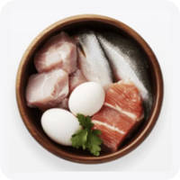 Meat, Fish & Eggs