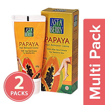 Astaberry Papaya Hair Remover - For Sensitive Skin