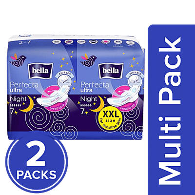 Bella Perfecta Ultra Night Extra Soft Sanitary Napkins