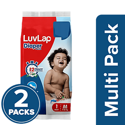 LuvLap LuvLap Baby Diaper Pants - M