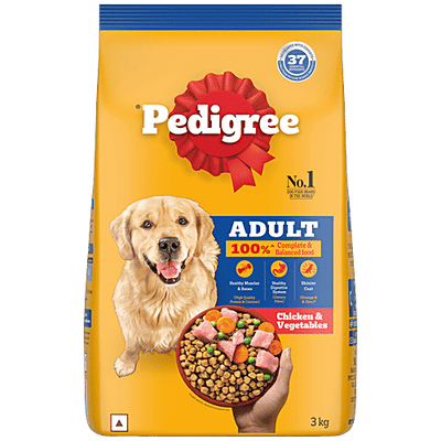 Pedigree Adult Chicken & Vegetables Dry Dog Food