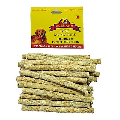 GLENAND Munchies - For Dogs & Pups of All Breeds, Natural