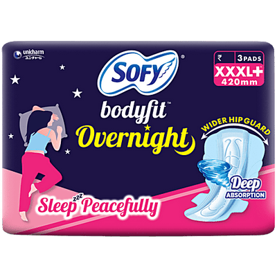 Sofy Bodyfit Overnight Pads - XXXL+