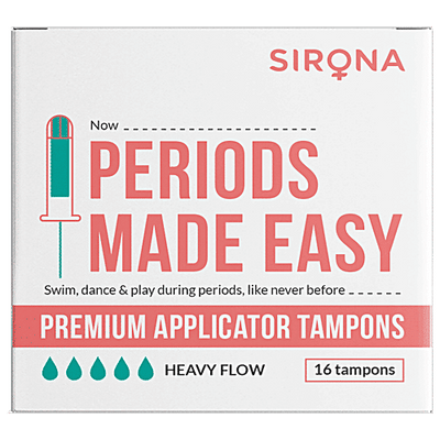 SIRONA Premium Applicator Tampons - Heavy Flow