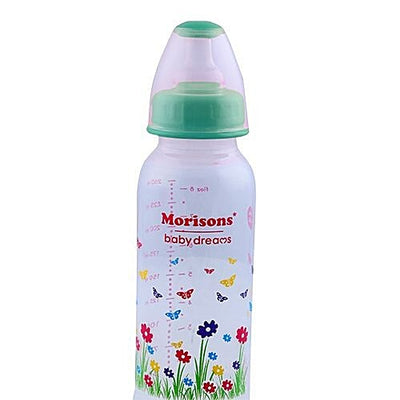 Morisons Baby Dreams PP Feeding Bottle With Spoon - Blue