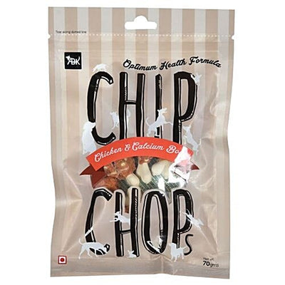 Chip Chops Dog Treats - Chicken & Calcium Bone