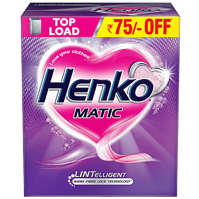 Henko Matic Lintelligent Top Load Detergent Powder