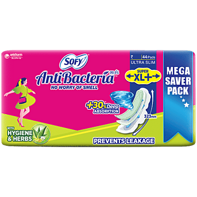Sofy Sanitary Pads - Anti-Bacteria Super XL+