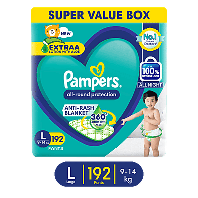 Pampers All-Round Protection Diaper Pants - L, 9-14 kg