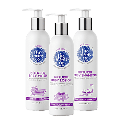 The Moms Co Natural Bath Essentials