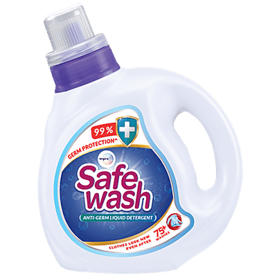Safewash Anti-Germ Liquid Detergent - Top & Front Load