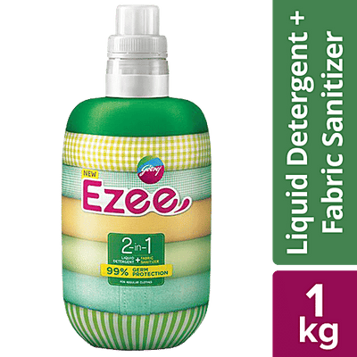 Godrej Ezee 2-In-1 Liquid Detergent + Fabric Sanitizer - Front Load