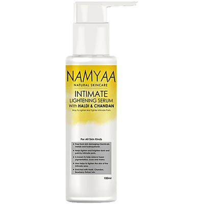 Namyaa Natural Skincare Intimate Lightening Serum - With Haldi & Chandan, Helps With Spots