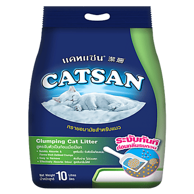 Catsan Natural Clumping Cat Litter - Easy To Remove, Absorbs Odour