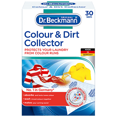 Dr. Beckmann Colour & Dirt Collector Sheets - Protects Laundry From Colour Runs