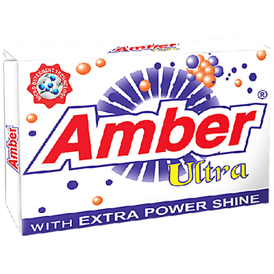Amber Ultra Detergent Bar - With Extra Shine, For Washing Clothes