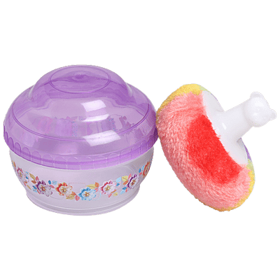 Auto flow Musical Powder Puff - Soft & Gentle, Safe For Kids