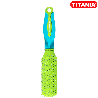 Titania Children's Mini Hair Massage Brush - With Soft Bristles, Assorted Colour, DP100133