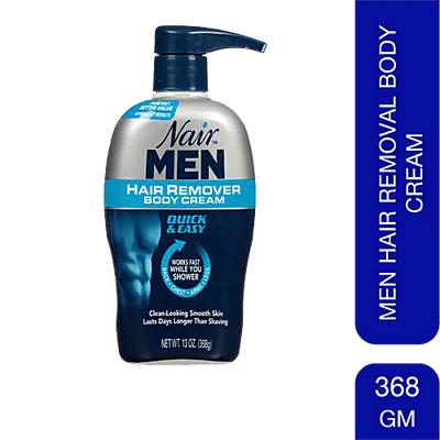 Nair Men Hair Remover Body Cream - For Normal To Coarse, Slick Look, Quick & Easy