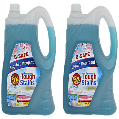 B-SAFE Detergent Gel Liquid - Tough On Stains, 5X Pro, For Machine Wash & Bucket