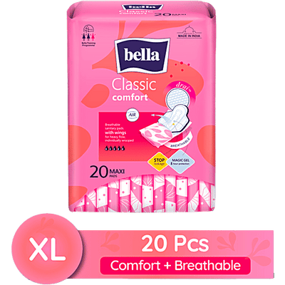 Bella Classic Comfort Maxi Drai Sanitary Pads With Wings