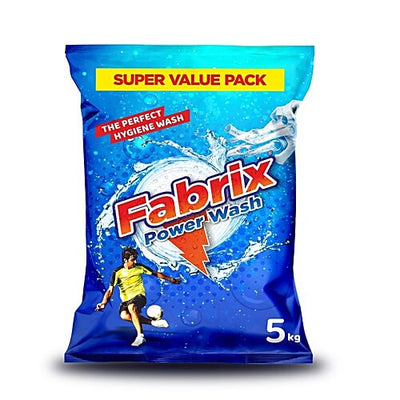 Fabrix Power Wash Powder Detergent - Removes Sweat Stains, Refreshing Fragrance