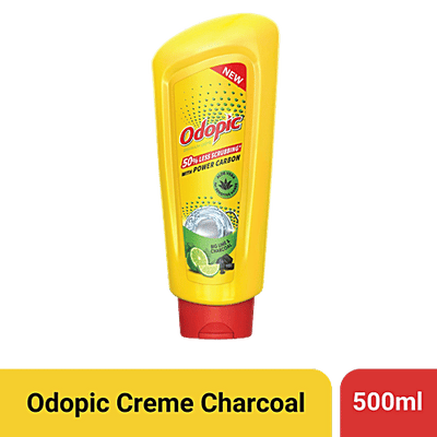 Odopic Dishwash Creme With Power Carbon - 50% Less Scrubbing, Kitchen Utensil Cleaner