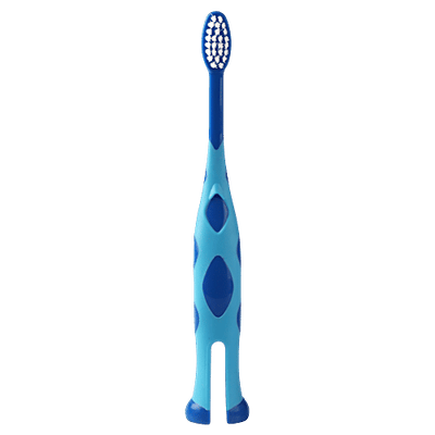 LuvLap Tiny Giffy Kid's Toothbrush - 18M+, Assorted Colour