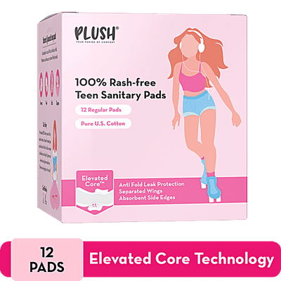 Plush Teen Cotton Sanitary Pads