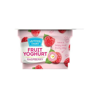 Mother Dairy Raspberry Yogurt