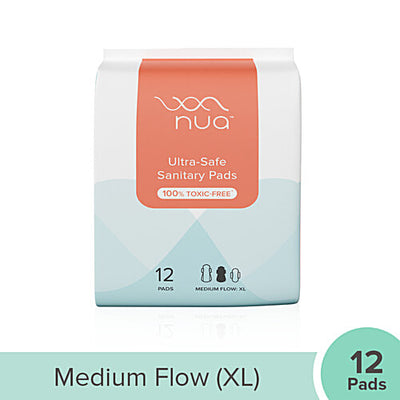 Nua Sanitary Pad Medium Flow XL Mini Saver Pack