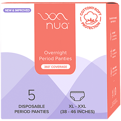 Nua Disposable XL-XXL Overnight Period Panties