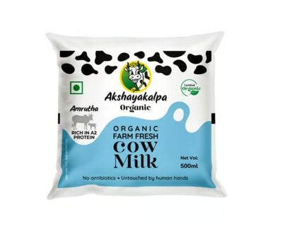 Akshayakalpa Amrutha - A2 Farm Fresh Organic Milk