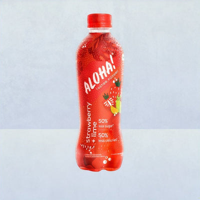 Aloha Flavoured Soft drink - Strawberry Lime
