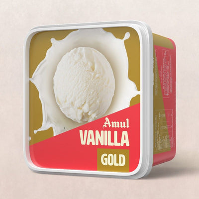 Amul Gold Vanilla Ice Cream Tub