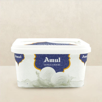 Amul Vanilla Magic Ice Cream Tub