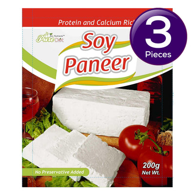 Bio Nutrients Pure Diet Soy Tofu Paneer 200 g Combo