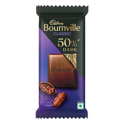 Cadbury Bournville Rich Cocoa - 50% Dark Chocolate Bar