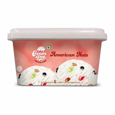 Cream Pot American Nuts