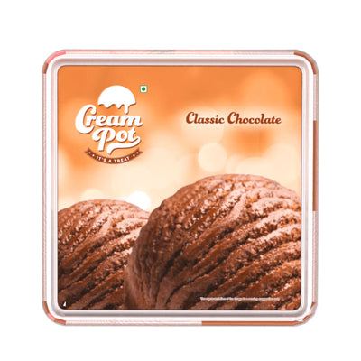 Cream Pot Chocolate Tub