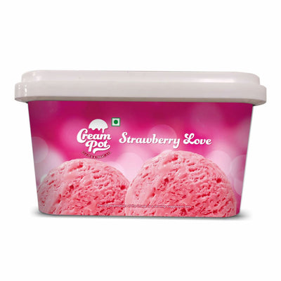 Cream Pot Strawberry