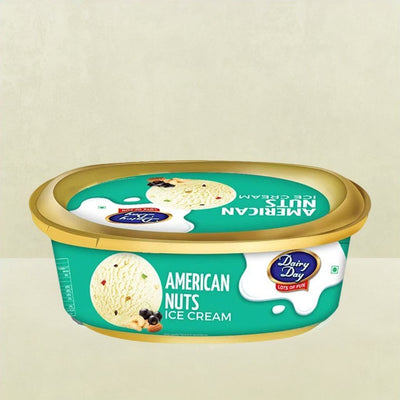 Dairy Day American Nuts Ice Cream Tub