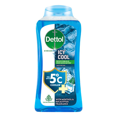 Dettol Body Wash and shower Gel, Icy Cool Bottle
