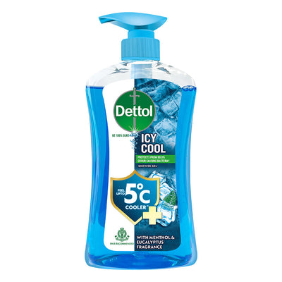 Dettol Body Wash and shower Gel, Icy Cool Pump