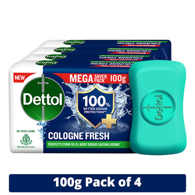 Dettol Cologne Fresh Bathing Soap Bar