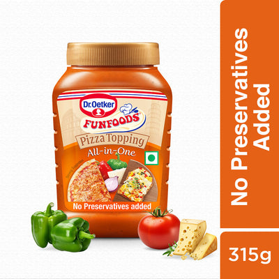 Dr. Oetker Fun Foods Pizza Topping All-In-One Preservative Free