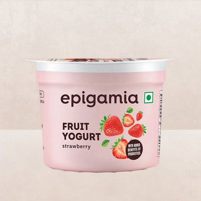 Epigamia Fruit Yogurt- Strawberry