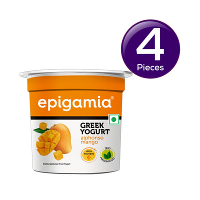 Epigamia Greek Yogurt- Alphonso Mango 85 g Combo