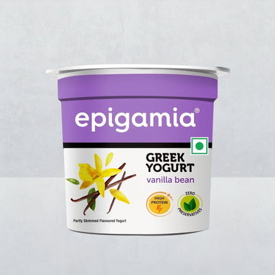 Epigamia Greek Yogurt- Vanilla Bean