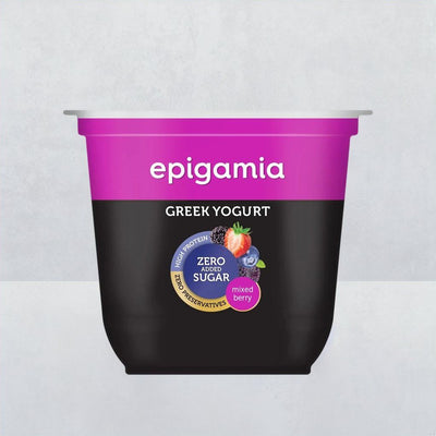 Epigamia No Added Sugar Mixed Berry Yogurt - 85gm